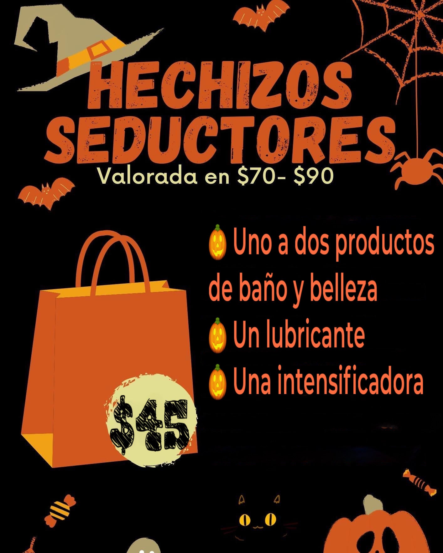 Bolsa Misteriosa Hechizos Seductores